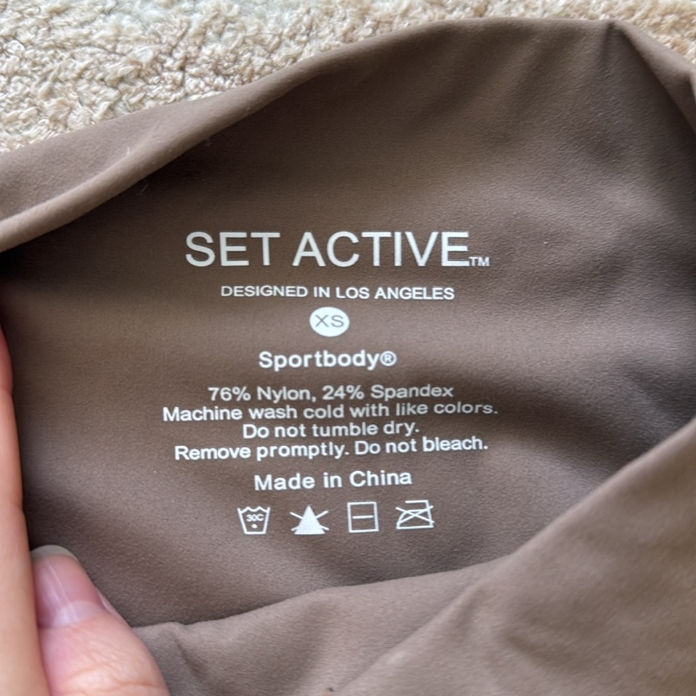 SET sportbody leggings size XS - Picture 3 of 4